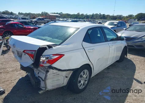 2015 Toyota Corolla L from USA, damaged, VIN 2T1BURHE2FC453729